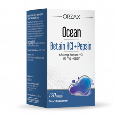 OCEAN BETAINE HCL+PEPSIN 120 таблеток